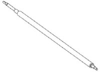 Zebra Elastomer Peel Roller RH & LH (49962)